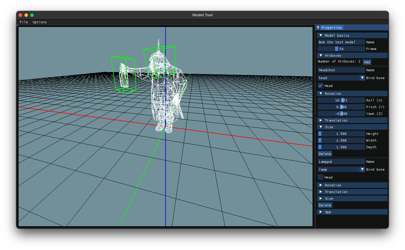 ModelTool hitboxes