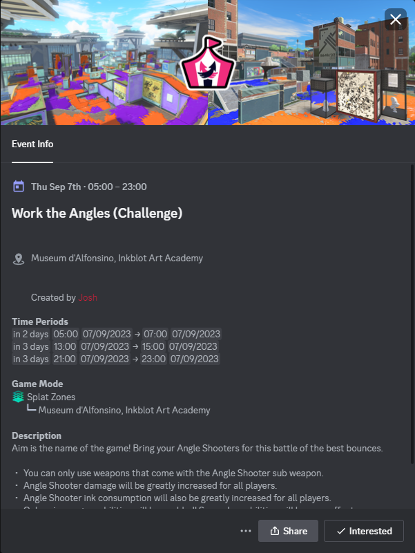 Challenge Event