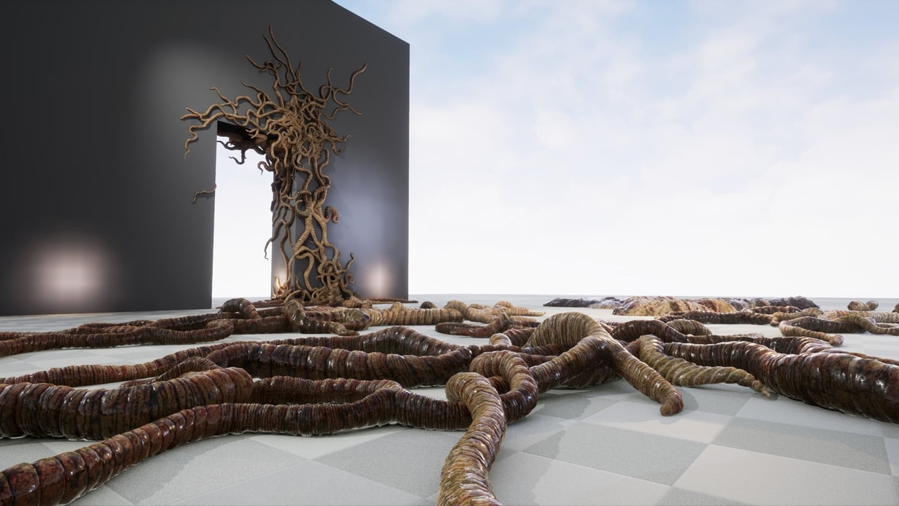 Alien Tendrils 22 Types - AssetKit PBR