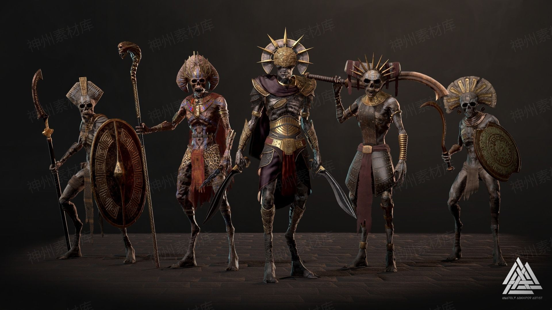 Ancient Undead Pack 封面