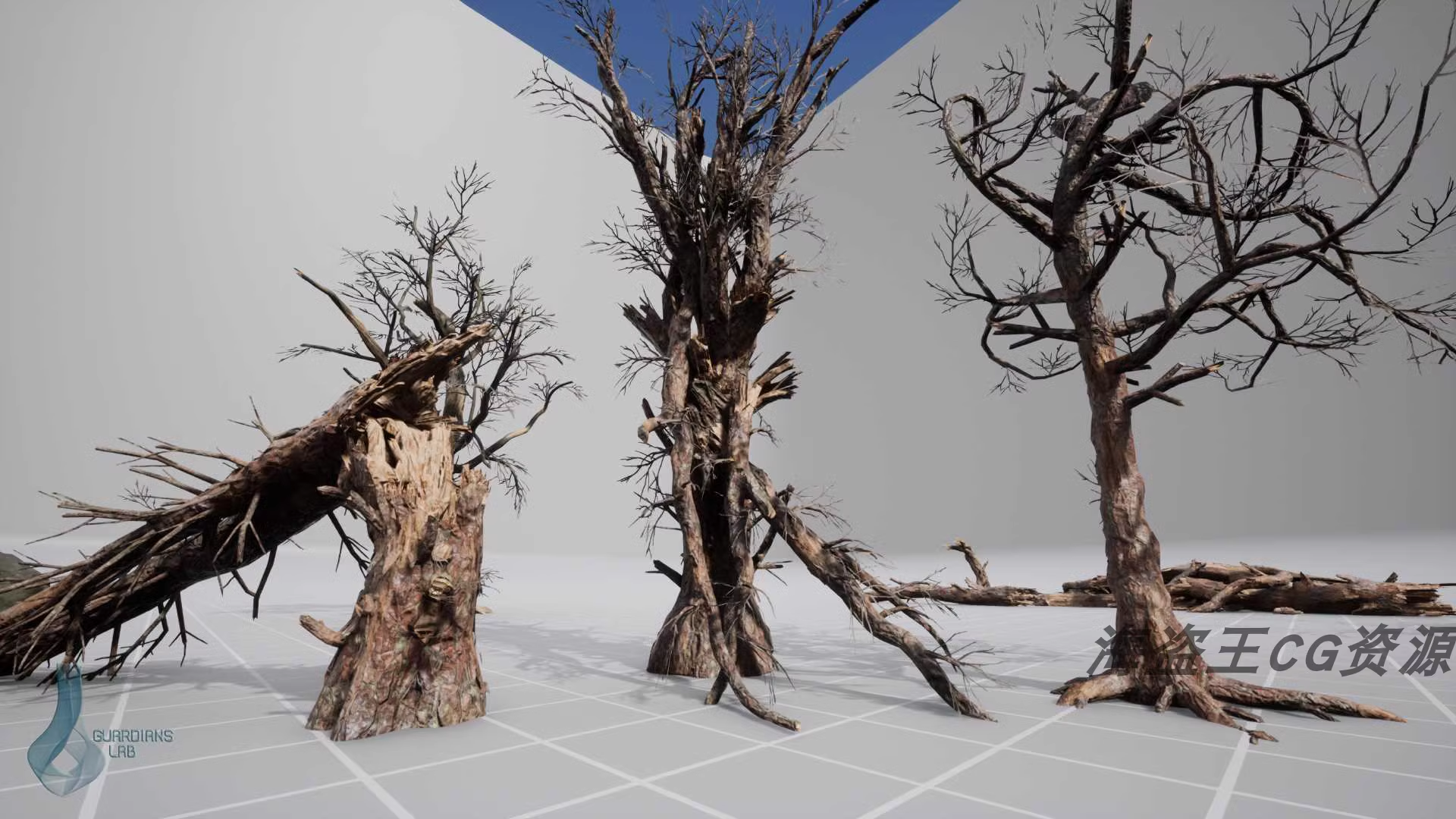 Broken and Burned Trees Pack 封面