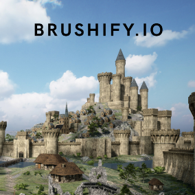 Brushify-Medieval Buildings Pack 封面