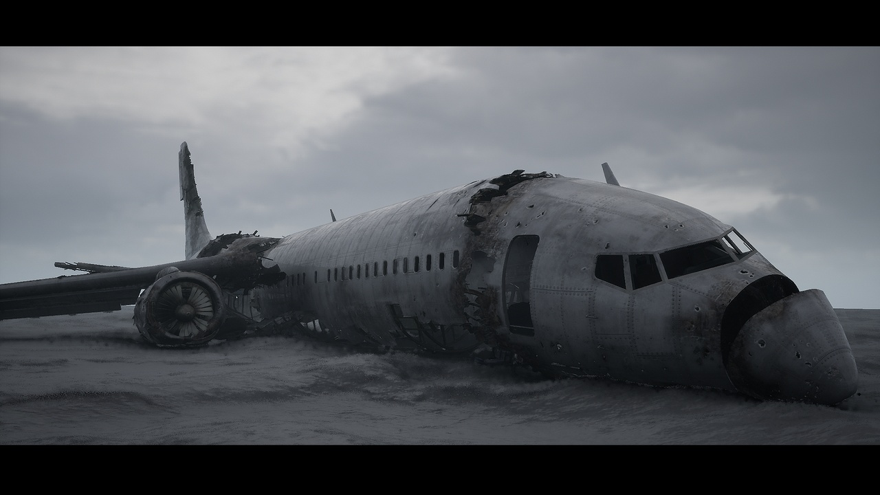 Crashed Airliner 封面