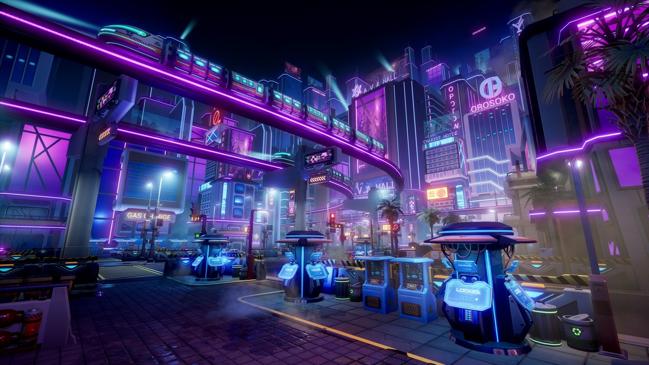 Cyber Night City Asset Pack 封面