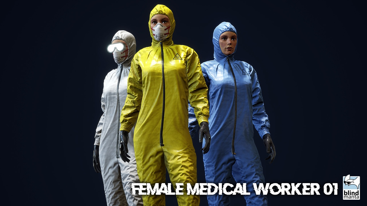 Female Medical Worker 01 封面
