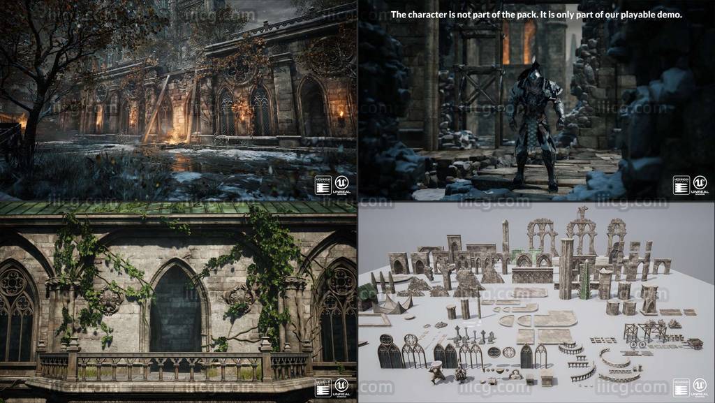 Gothic Mega Pack by Meshingun Studio