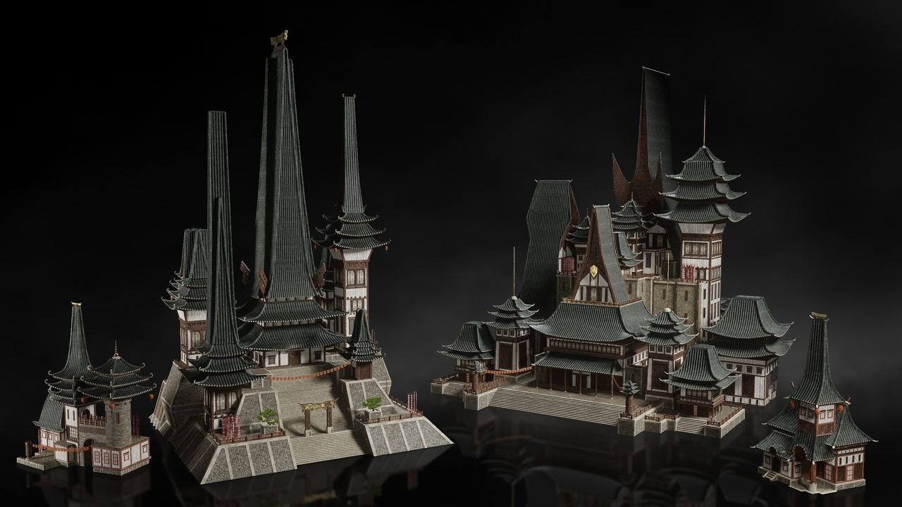 Kitbash3D - Shangri-La