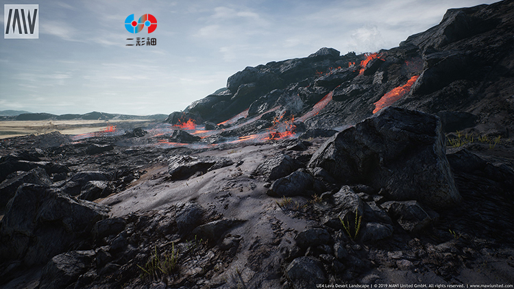 Lava Desert Landscape 封面