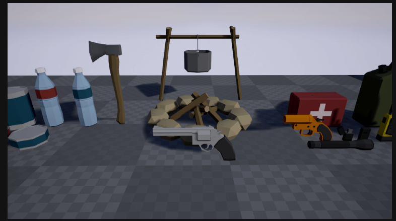 Low Poly Survival Pack 封面