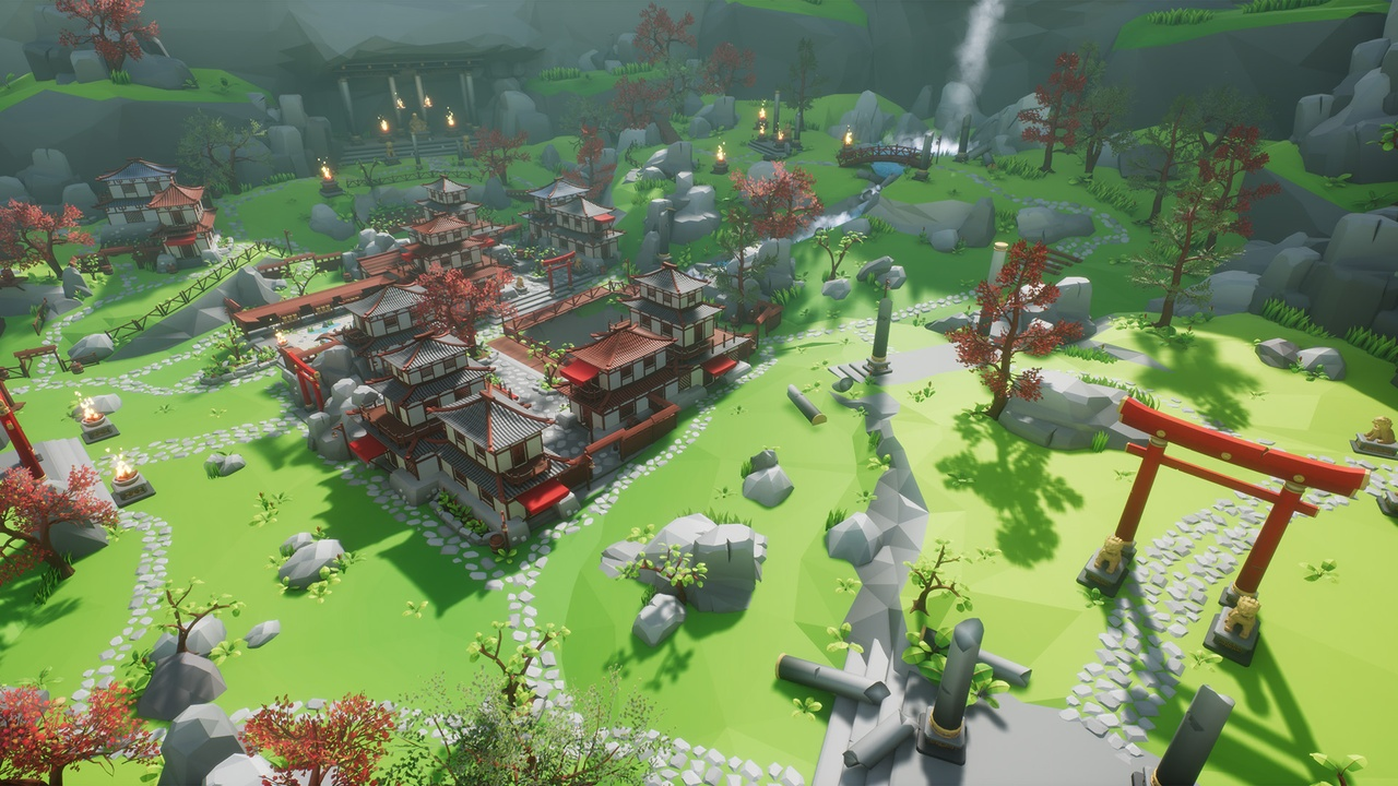 Lowpoly Style Asia 封面