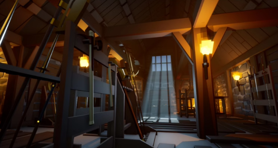 Medieval Low Poly Armory Pack 封面