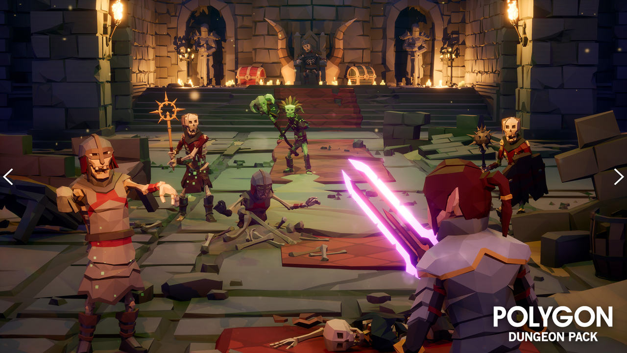 POLYGON - Dungeon Pack 封面