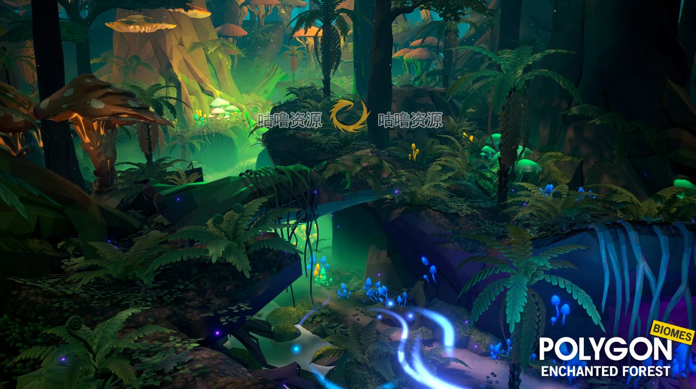 POLYGON Enchanted Forest Nature Biomes 封面