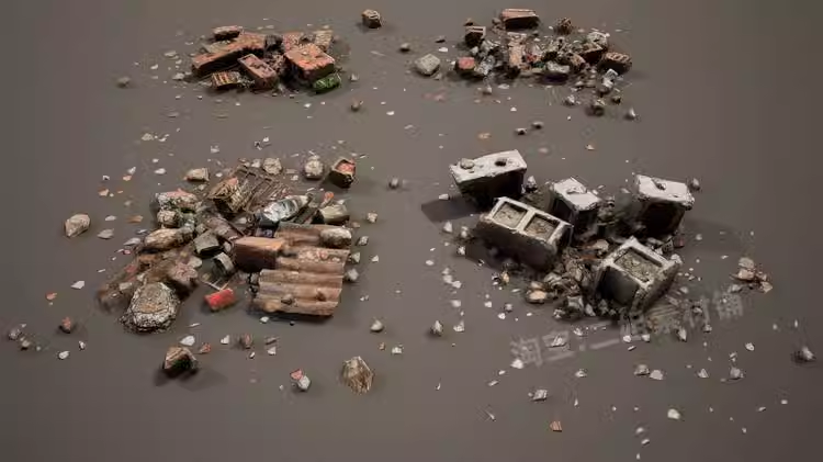 Rubble and Debris Modular Set 封面