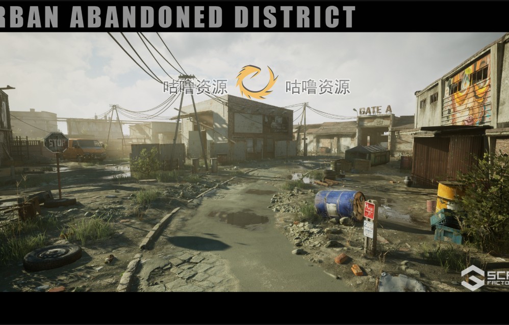 SCANS Urban Abandoned District 封面