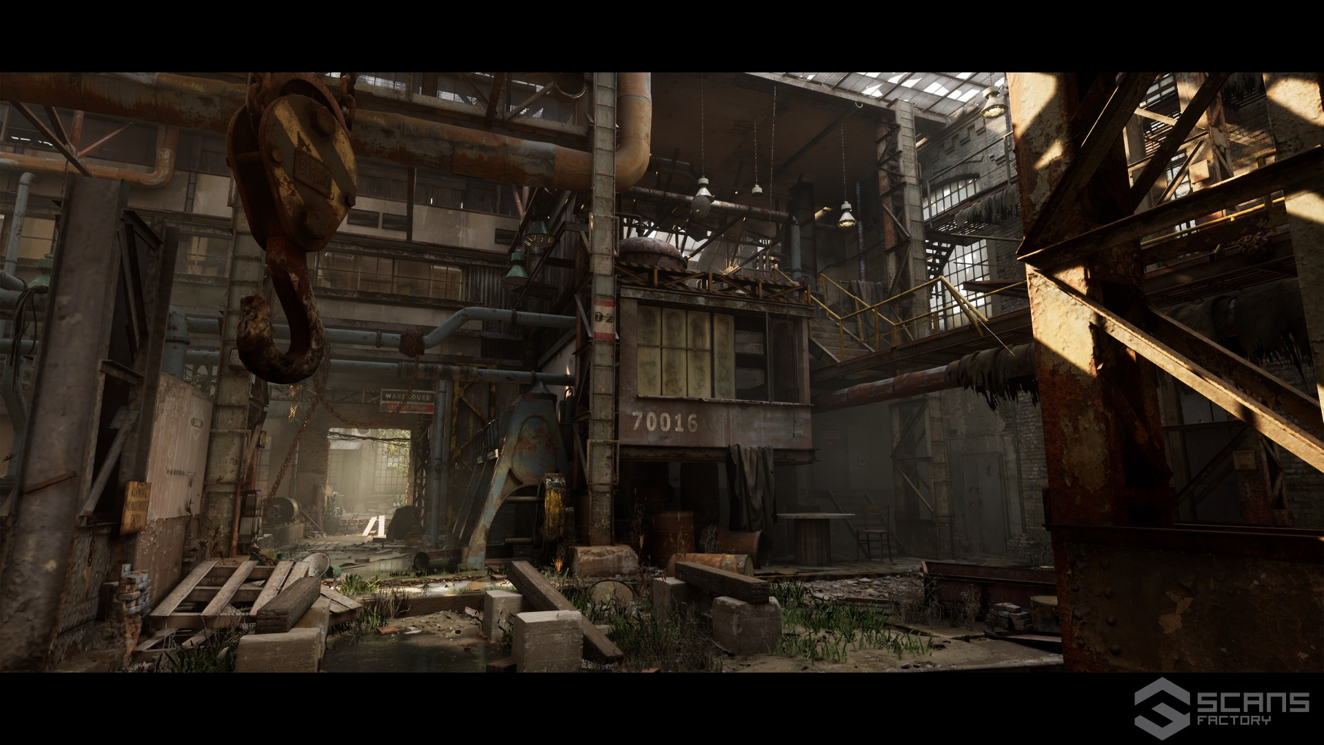 SCANS Warehouse Abandoned Factory District 封面