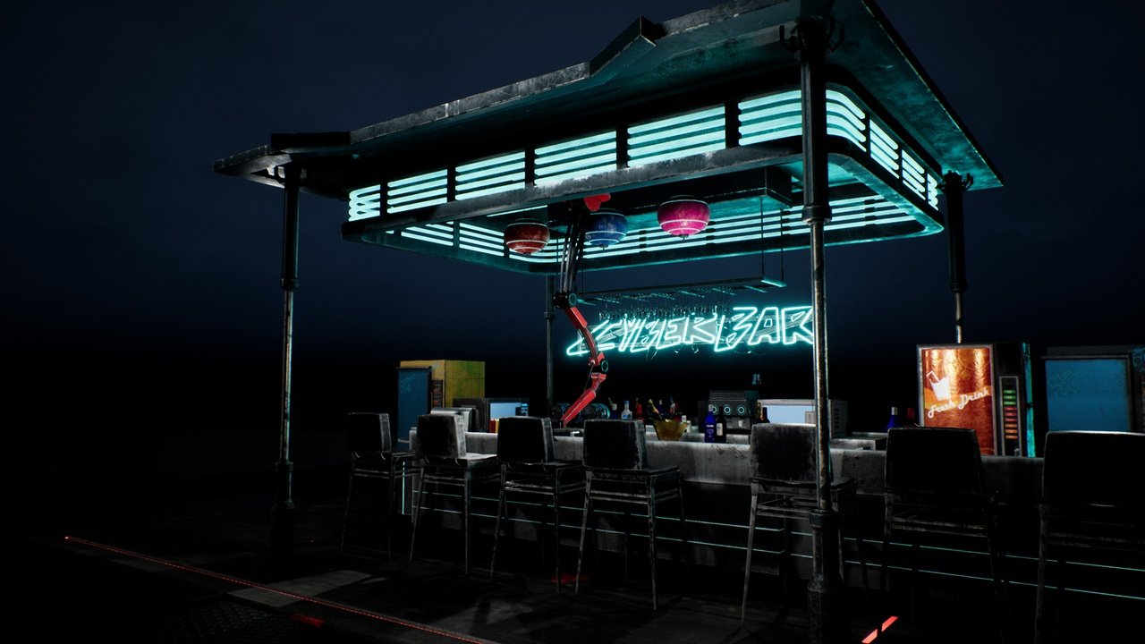 Sci-Fi Bar Asset Pack