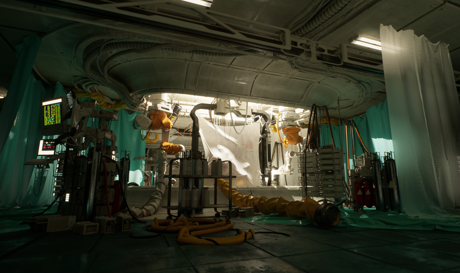 Sci-fi Laboratory Environment