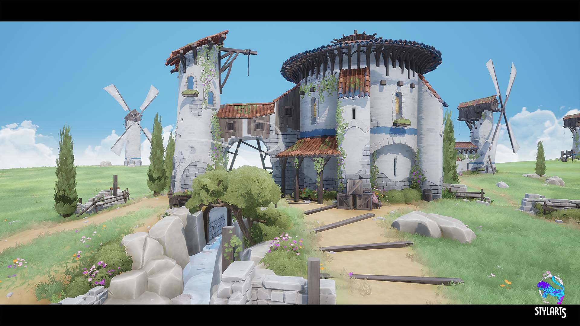 Stylized Fantasy Provencal 封面