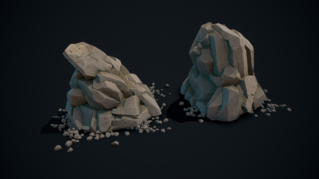 Stylized Gray Rock 封面