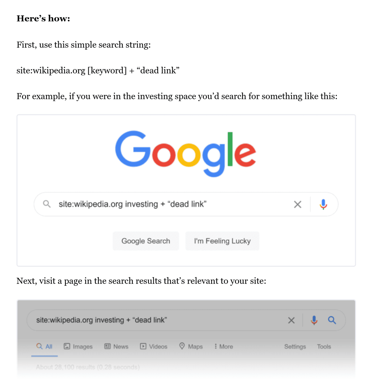 SEO技巧 – 详细步骤