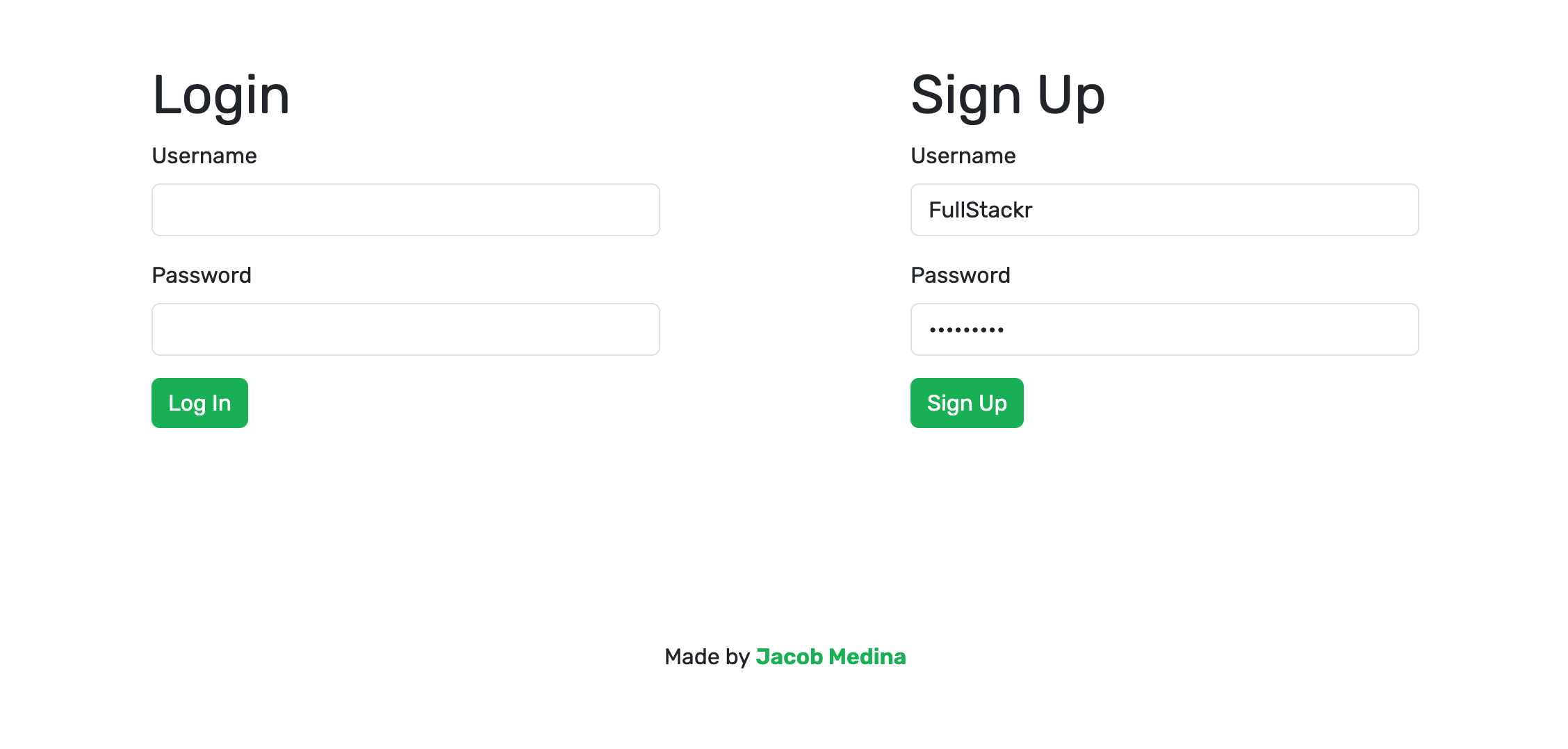 Login Page Preview