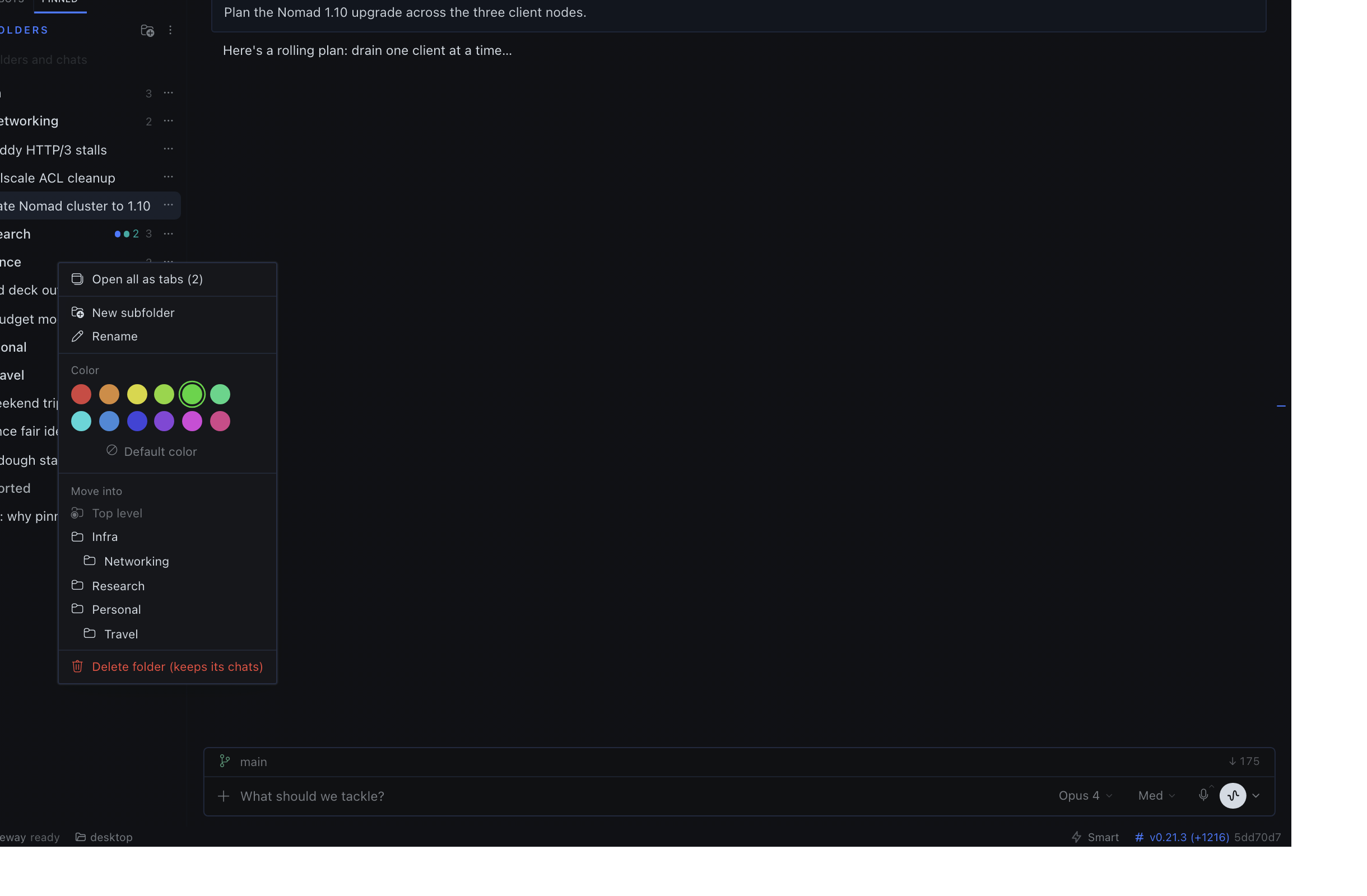 pinned-folders screenshot 1