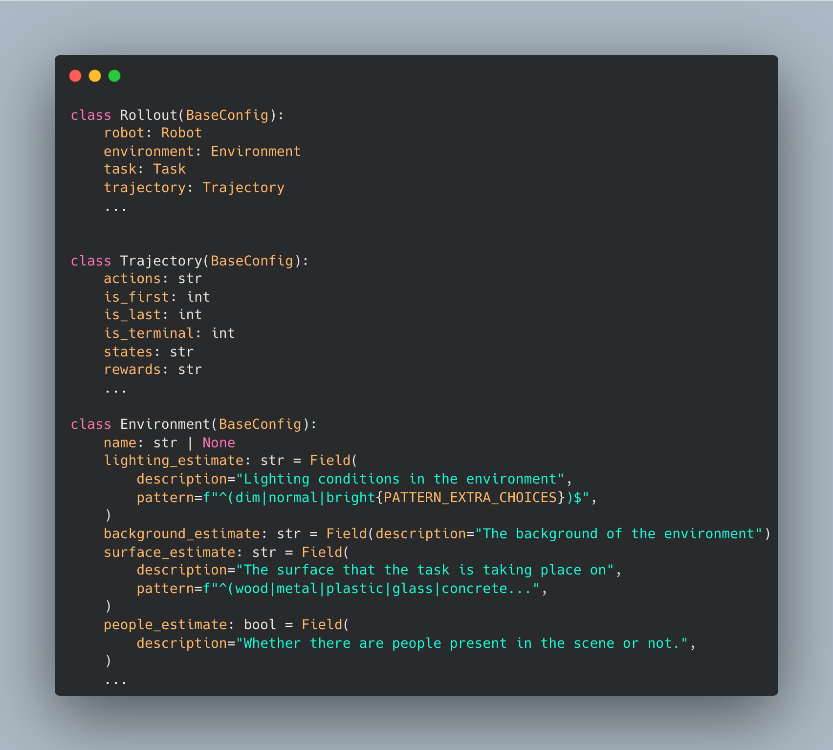 Code example of ARES Rollout Configurations