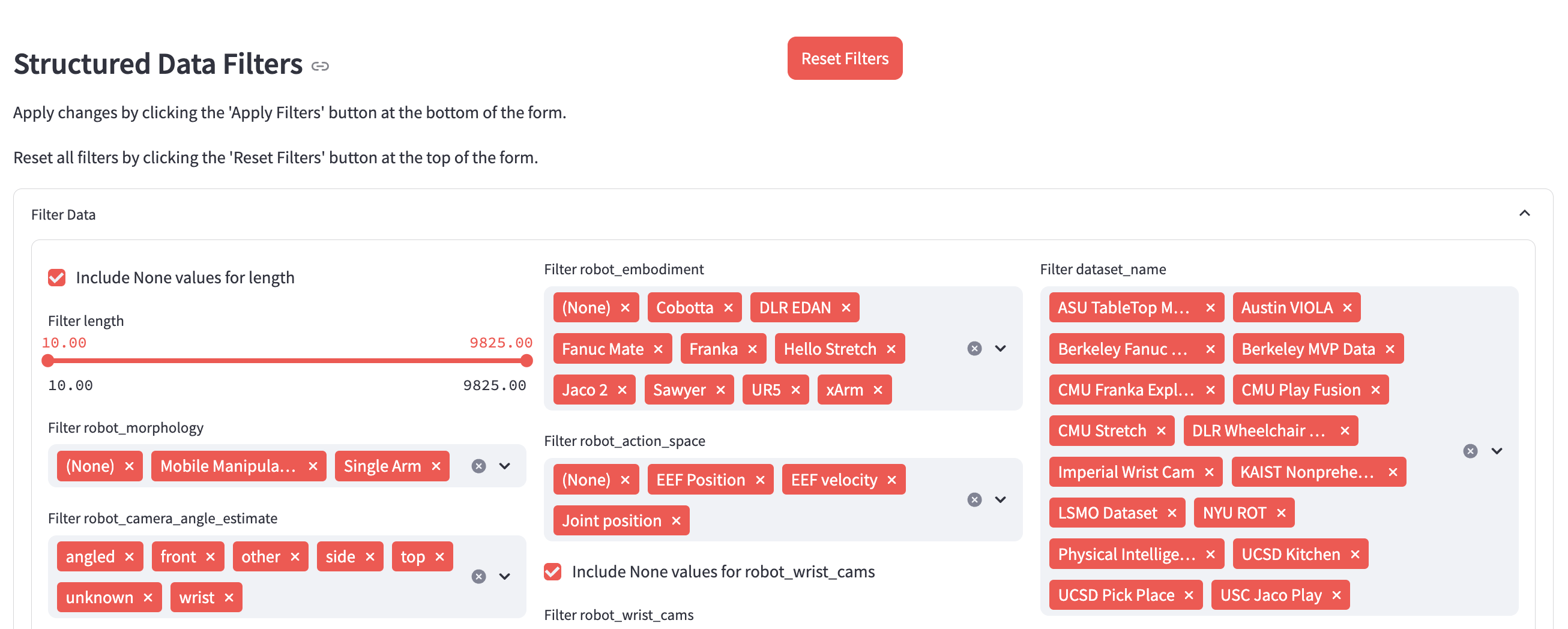 Example of ARES structured curation