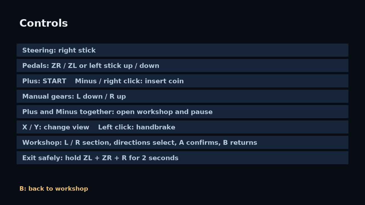 Controls