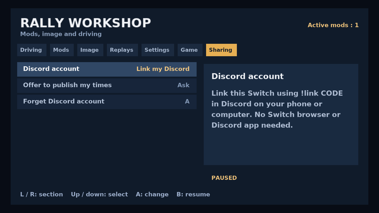Workshop: Sharing
