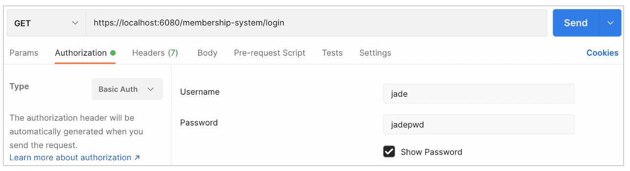 Login API