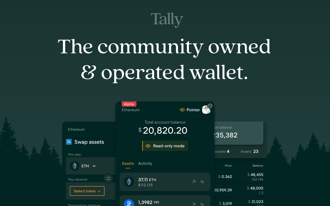 The community owned & operated wallet.