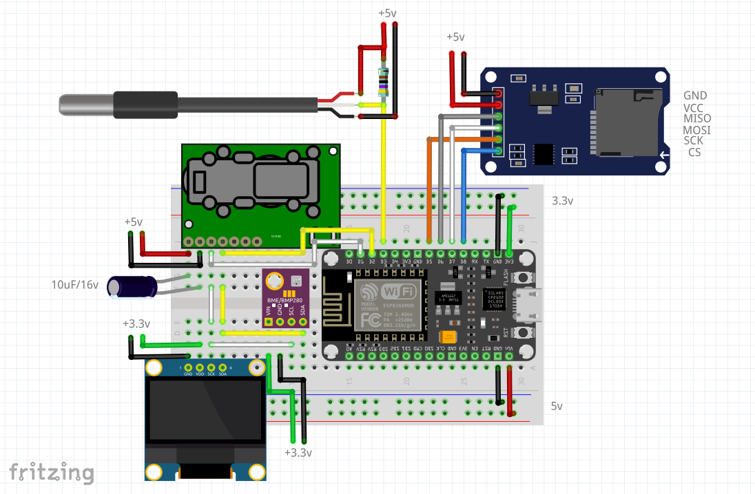 Wiring Diagram for this project