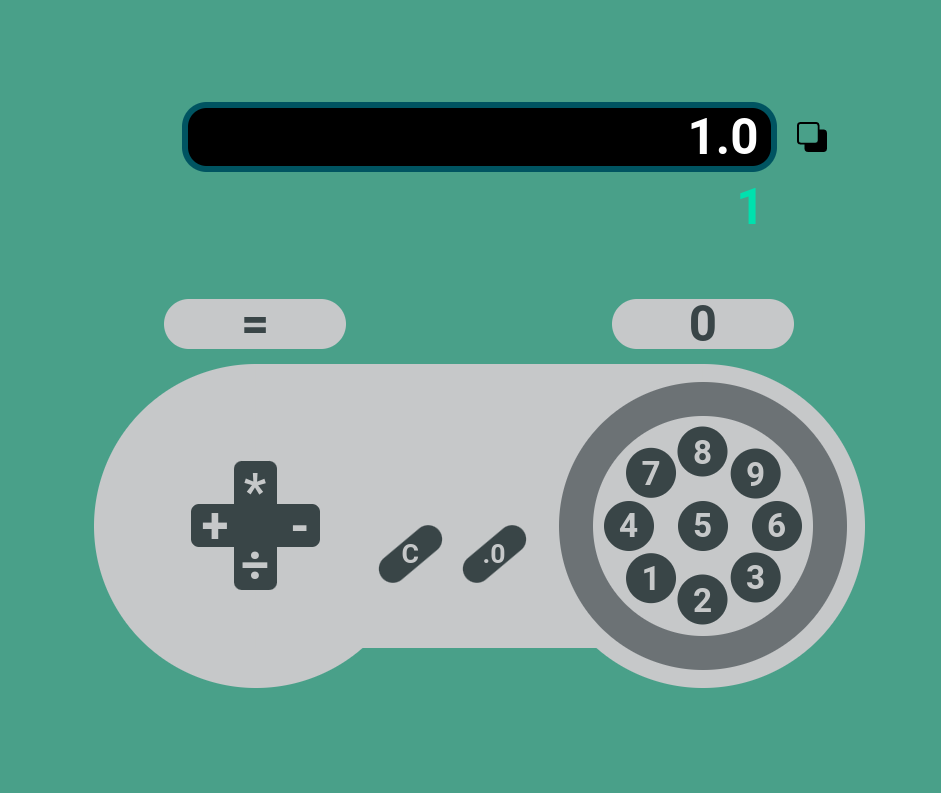 SNES Calculator preview