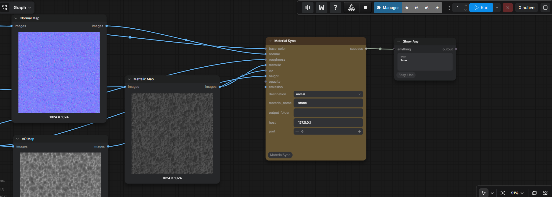 Material Sync nodes for Blender, Maya, and Unreal Engine