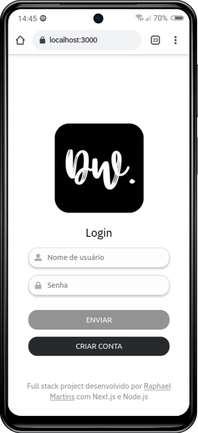 Login - mobile