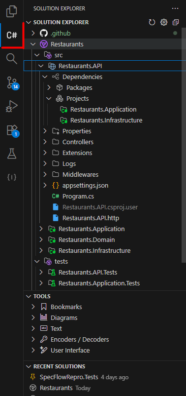 Solution Explorer
