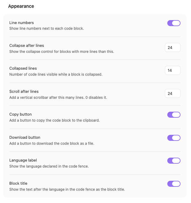 Code Block Pro - Obsidian Plugin