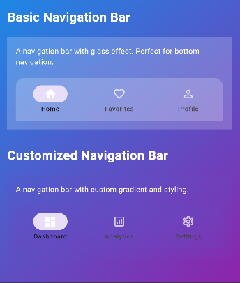 Basic Navigation Bar