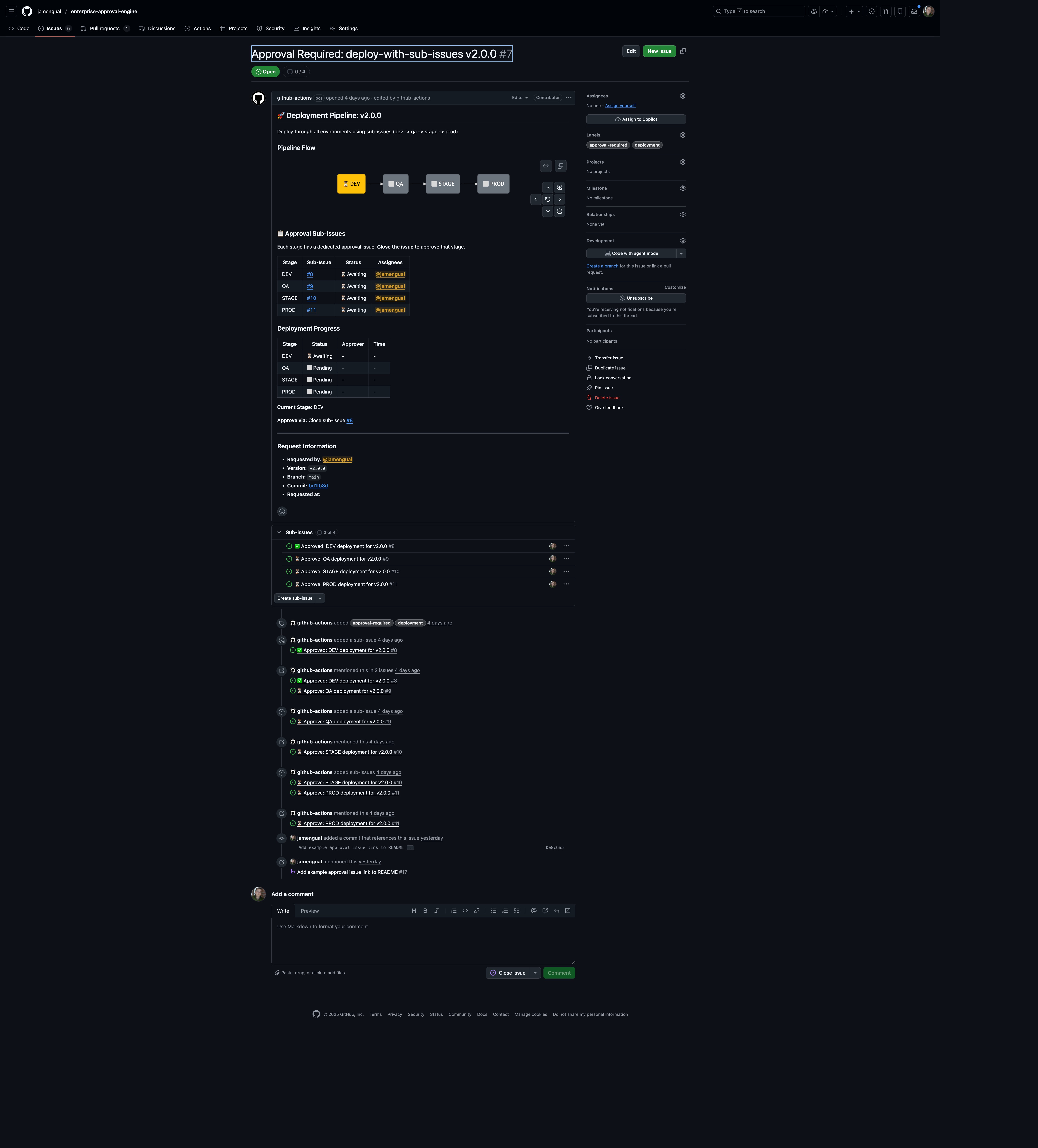 IssueOps Issue Detail