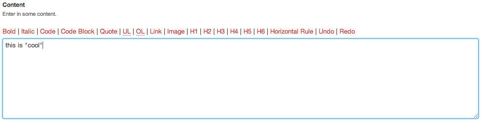 Screenshot of filed in action