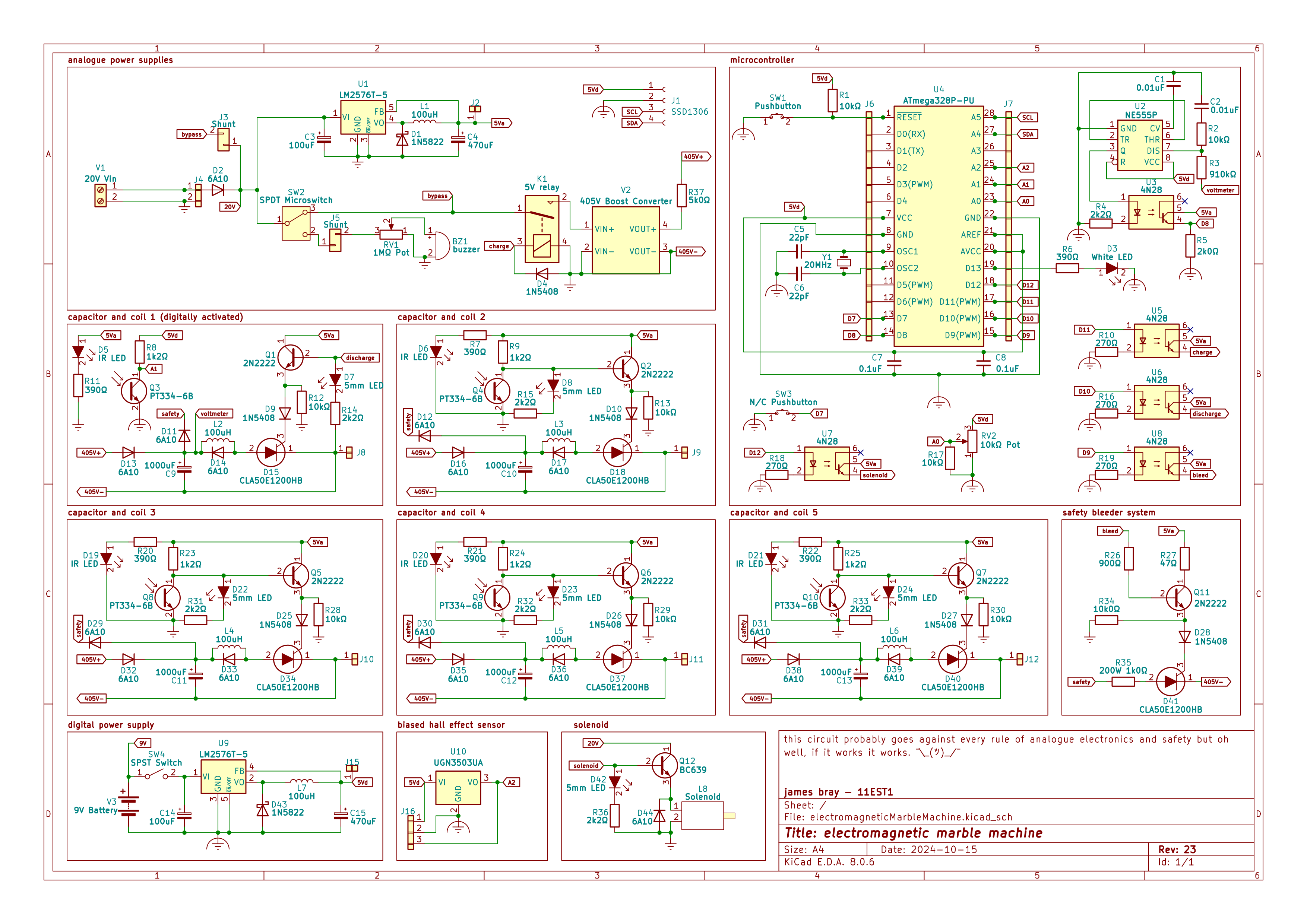 Inefficient coil gun, from the project README
