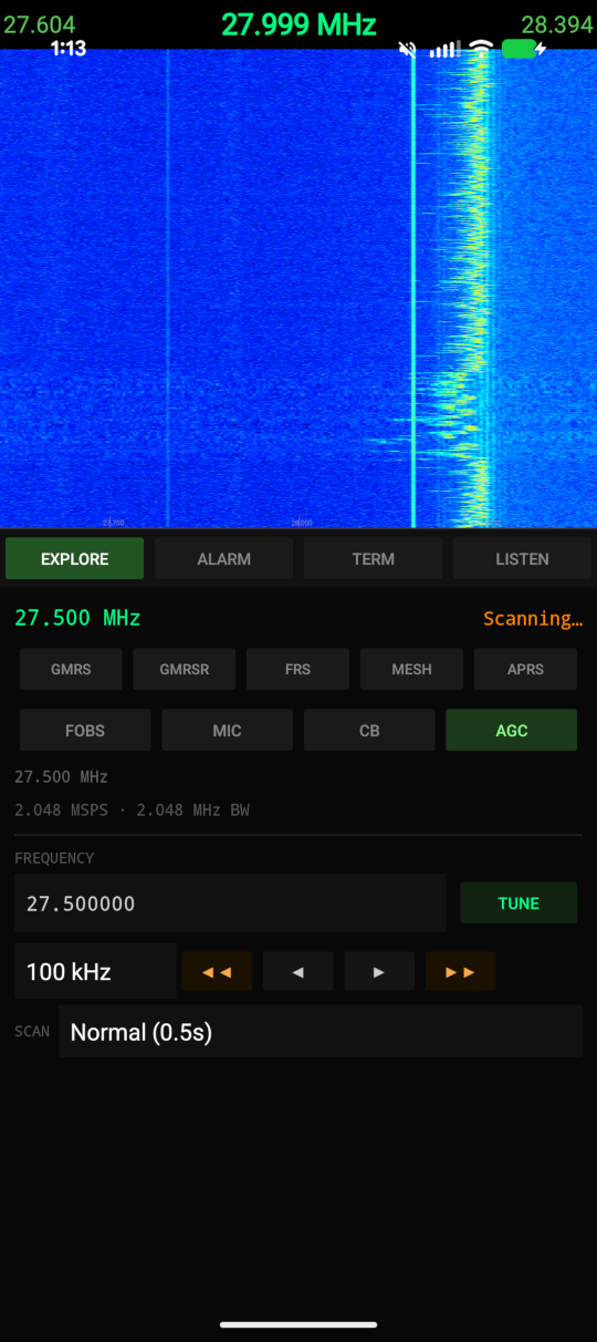 RavenSDR screenshot