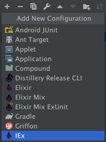 Elixir Drop inside round-bottom flask