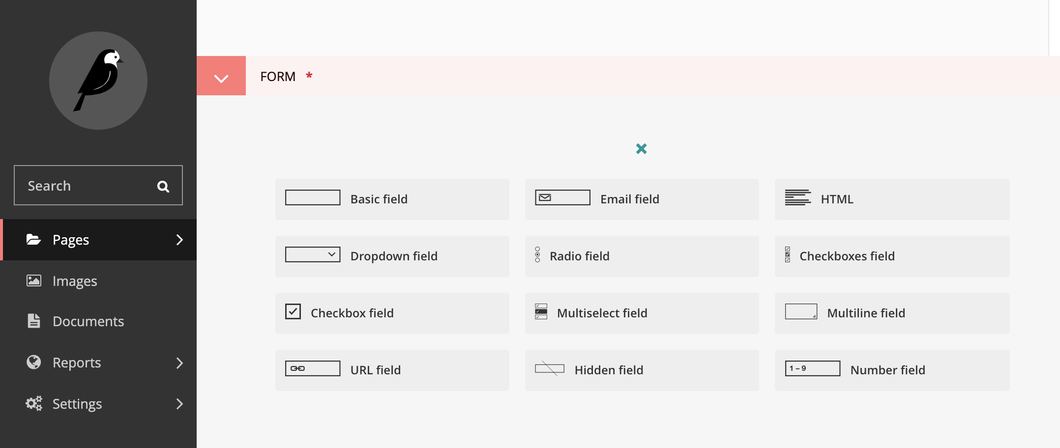 Form fields