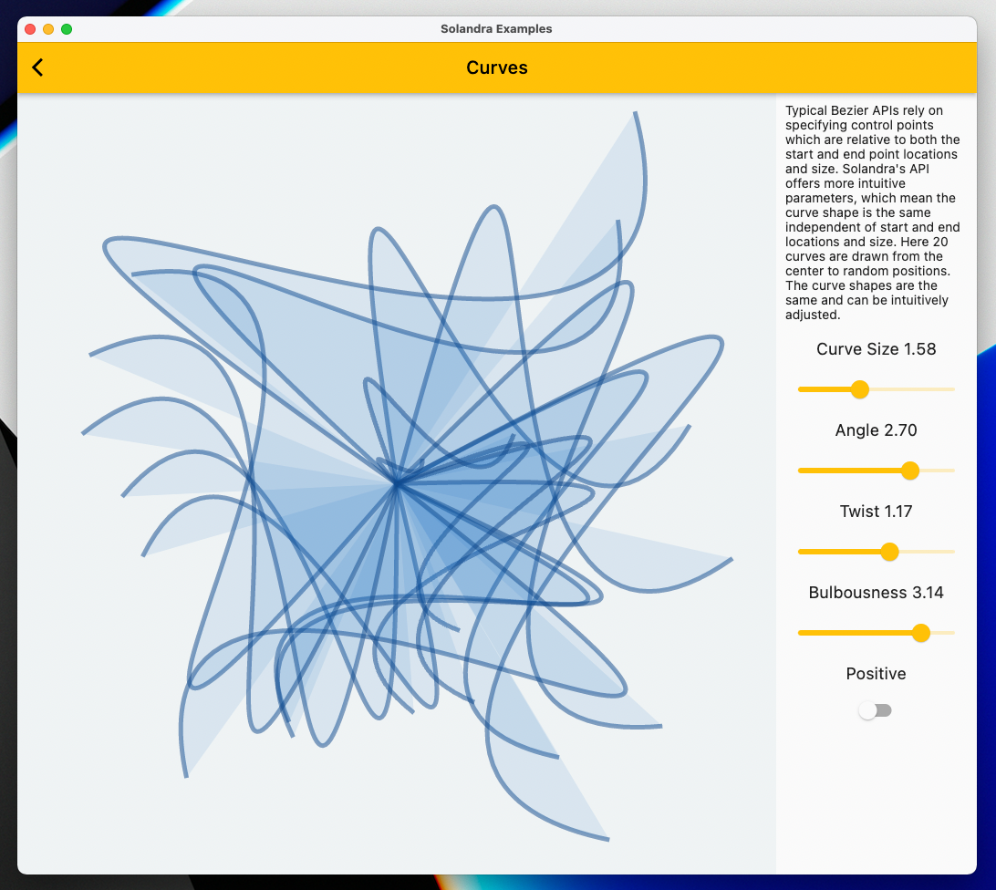 Solandra MacOS App Sample