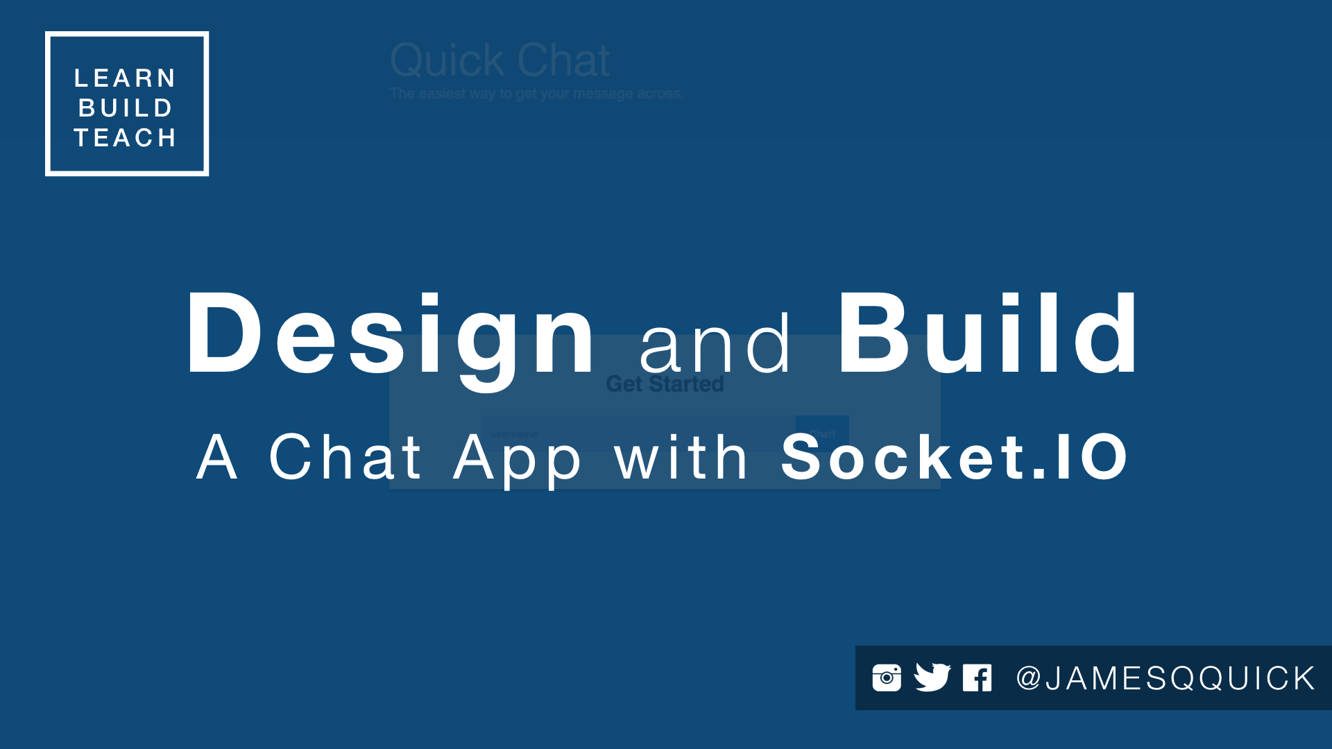 Design And Build A Chat Application With Socket.io