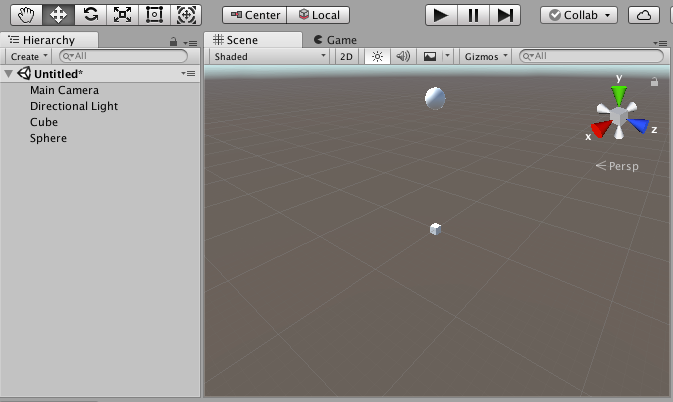 unity screenshot