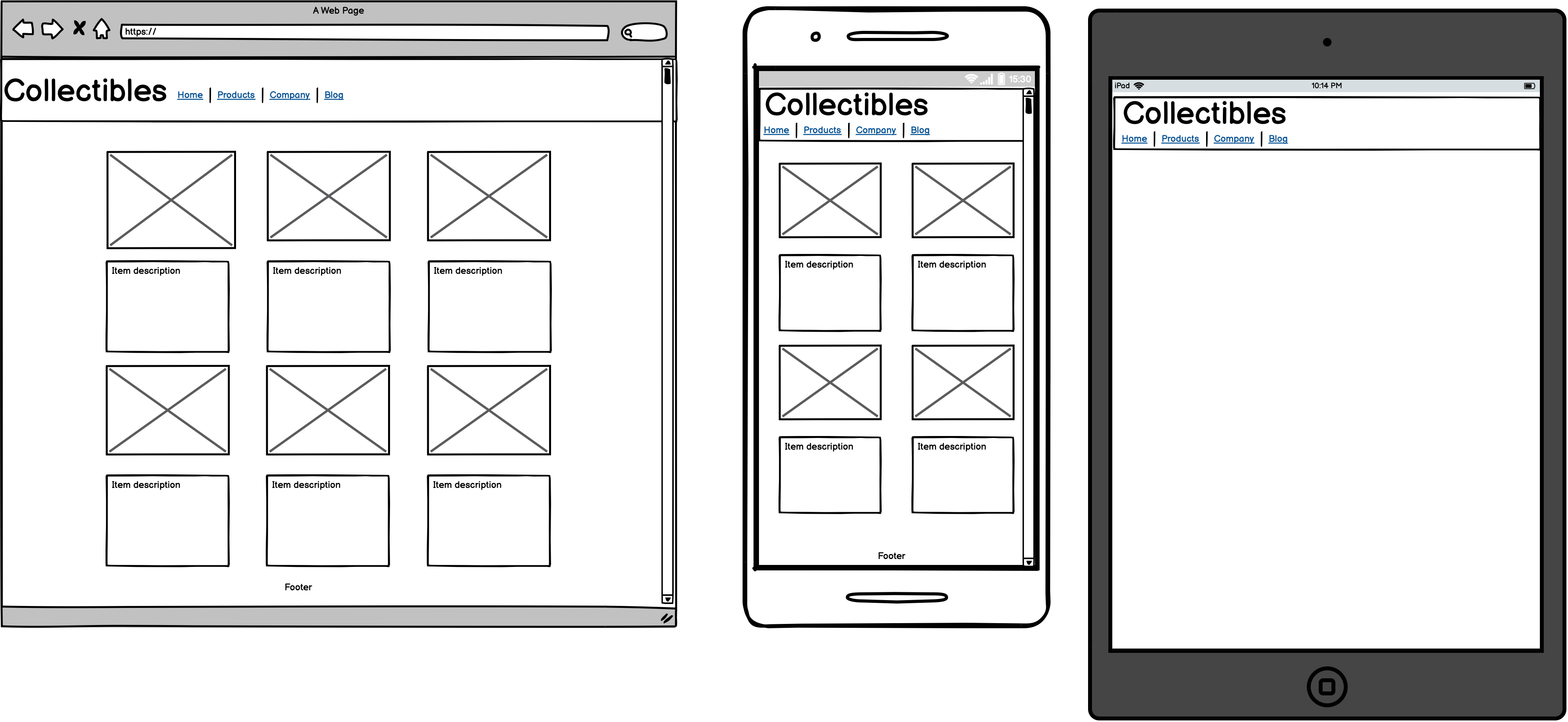 wireframes